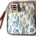 Juliette Wildflower watercolor clutch — Colorado wildflower print