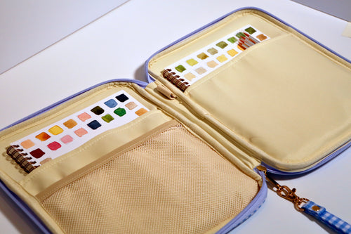 Juliette Watercolor Clutch