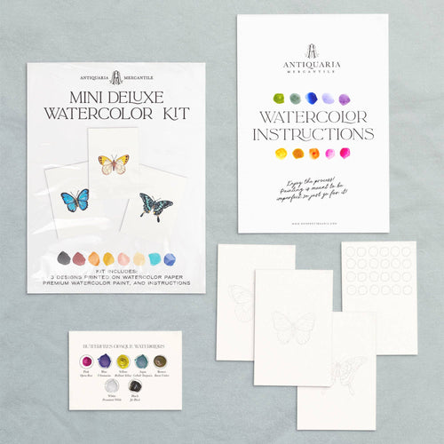 Antiquaria Mini Watercolor Kit: Butterflies