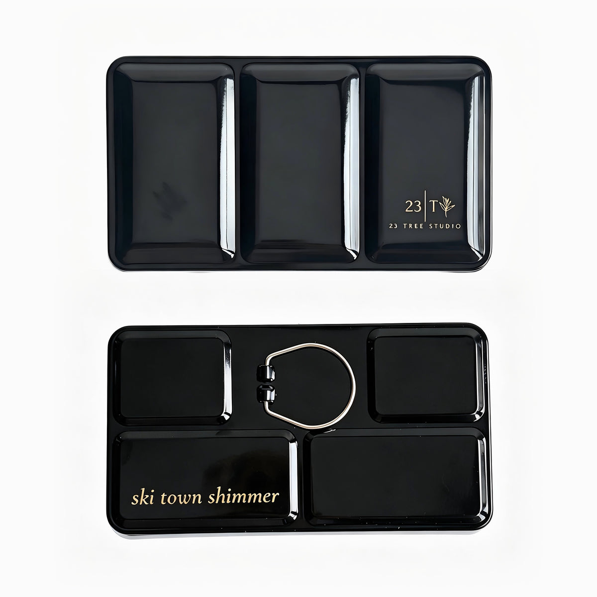 Ski Town Shimmer — 12-Color Metallic Watercolor Set