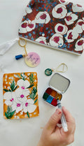 Handmade Watercolor Postcard Painting Kit – Earth Tones