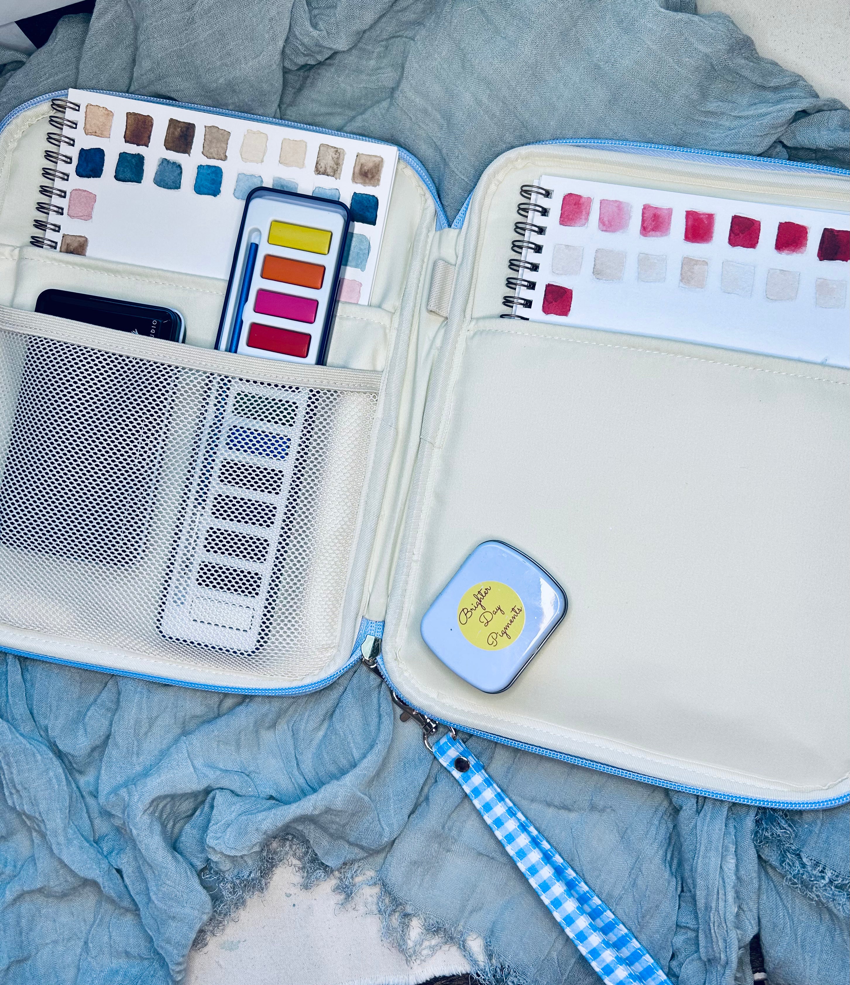The Juliette Watercolor Clutch
