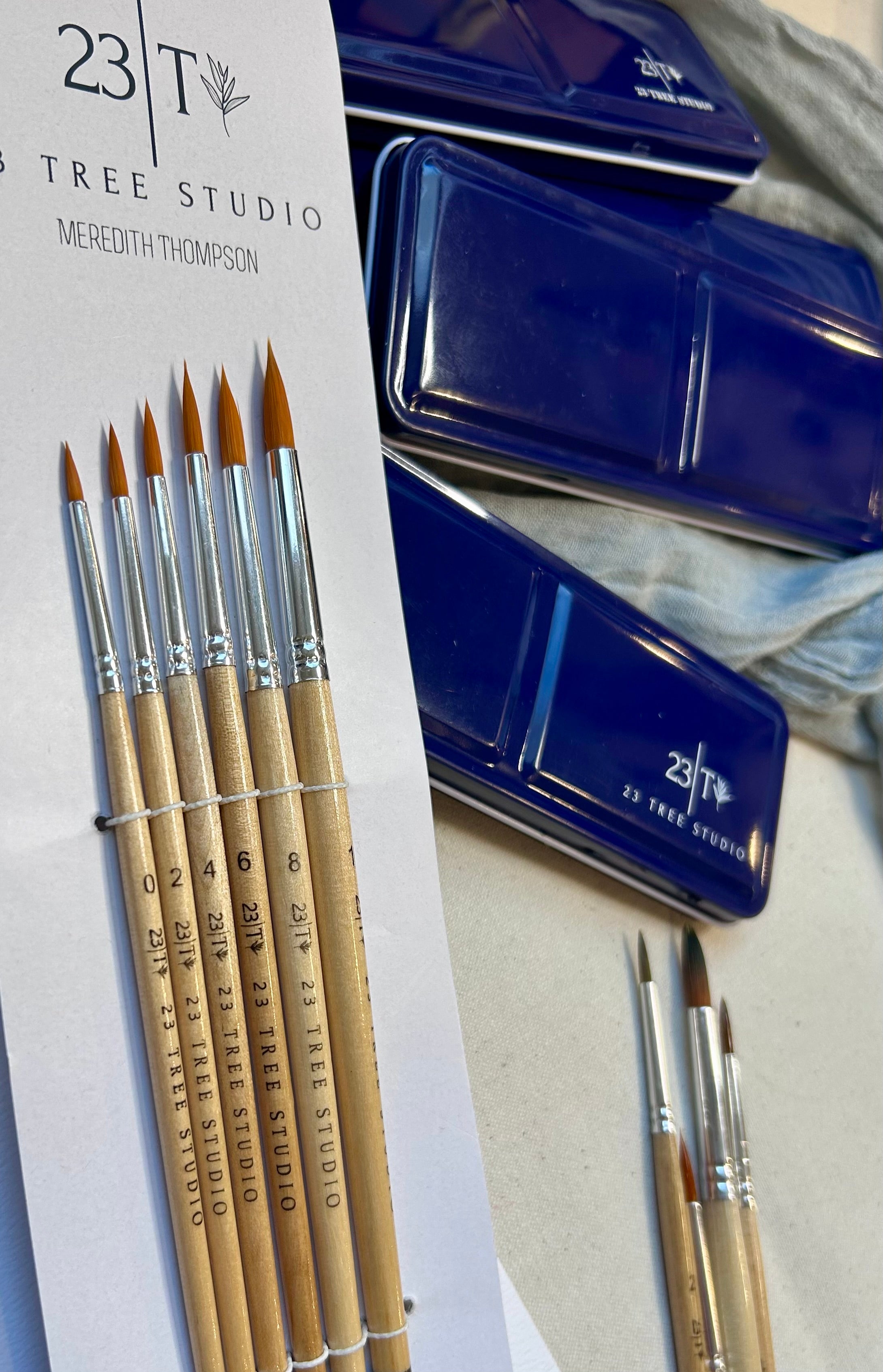 The Studio Essential 6 - Professional Brush Set