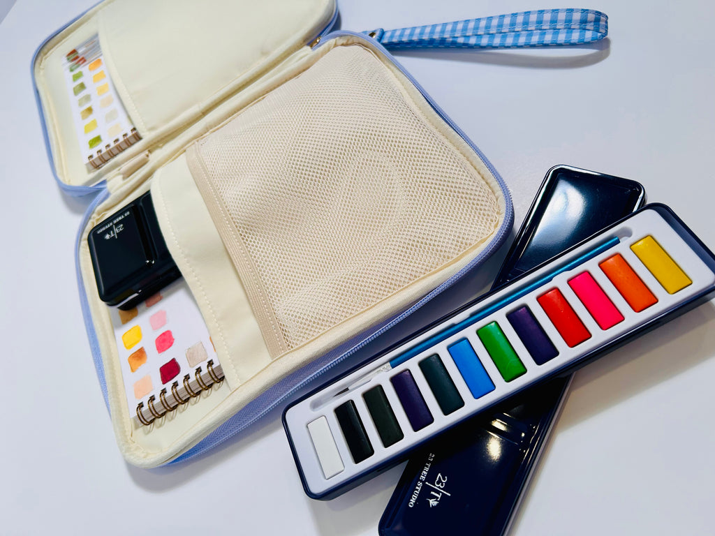 Juliette Watercolor Clutch
