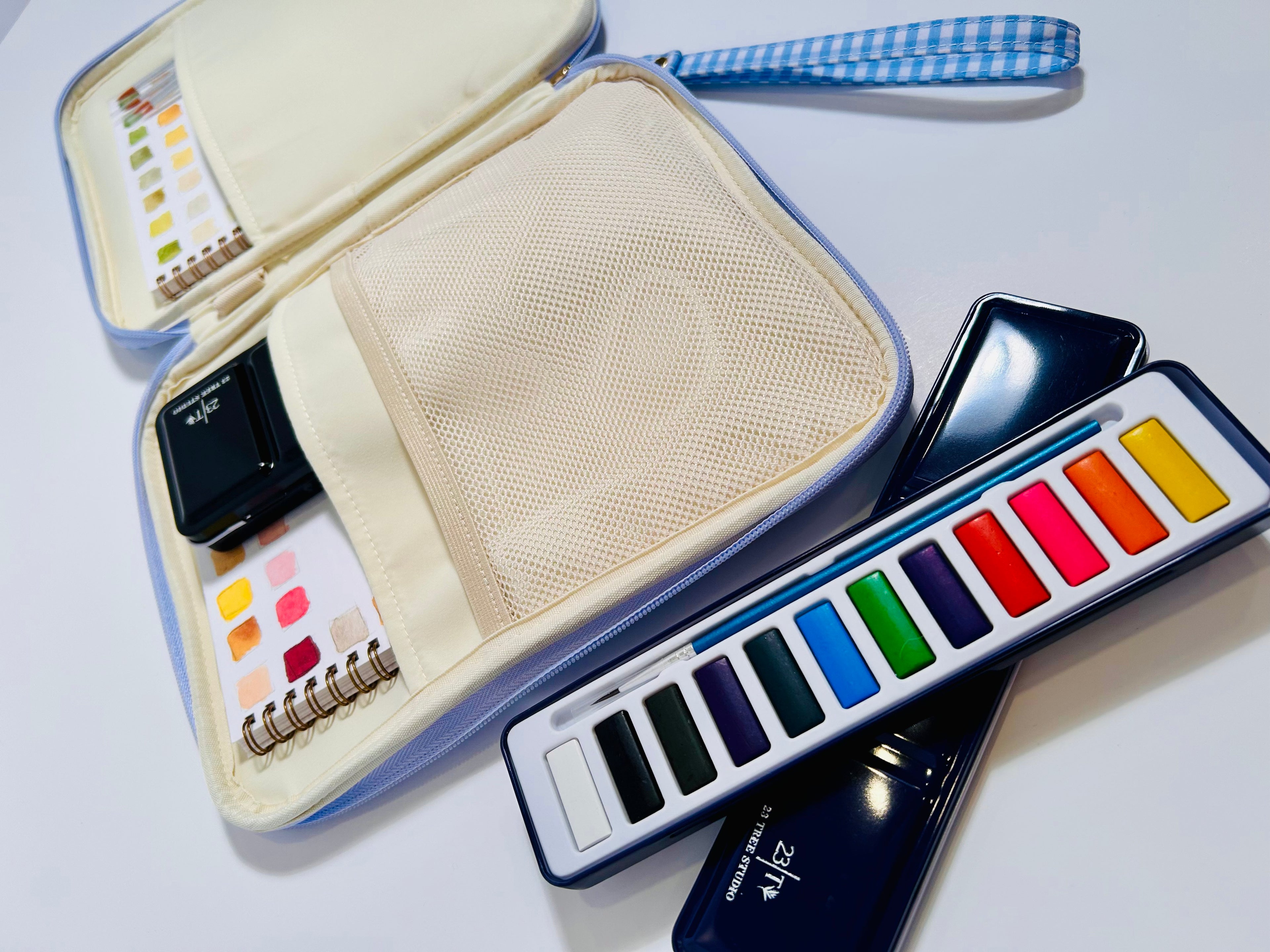Juliette Watercolor Clutch