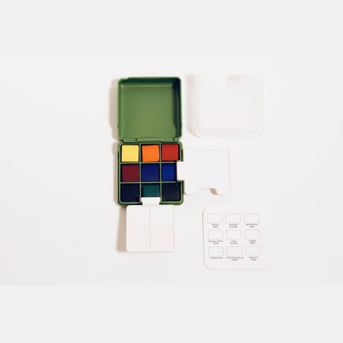 Kaden palette — fold-out mixing wings